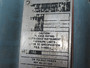 Foxboro 2803-SABA-TSA-G Magnetic Flow Tube 120V 60Hz 1.3A 240 psi @ 160 F USED