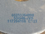 Norton 66253364098 Grinding Wheel Coarse 46 Grit 14" OD WRITING ON PACKAGE NOP