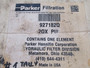 Parker 927182Q Hydraulic Filter 2 Micron 210 bar 250l/min SHELF WEAR NEW
