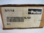 Parker D1VW004CNJW-91 Directional Control Valve 24VDC 1.39A BOX DAMAGE NEW