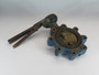 Milwaukee Valve CL223E A4 Lug Butterfly Valve 4" Cast Iron Body SHELF WEAR USED