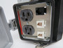 Mencom DP-2RJ11-RJ45-32 Panel Interface Connector Duplex Outlet 2xRJ11 RJ45 NOP