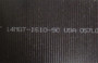 Gates 14MGT-1610-90 9274-7115 Poly Chain GT Carbon Belt 1610mmL SHELF WEAR NEW