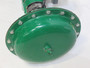 Fisher EZ 667 Size 34 Flanged Steel Pneumatic Actuated Valve ADJUSTED BASE USED
