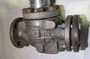 Fisher EZ 667 Size 34 Flanged Steel Pneumatic Actuated Valve ADJUSTED BASE USED