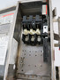 Square D CHU361DS Ser F06 Safety Switch 30A 600VAC/DC 3P 30HP USED