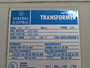 General Electric 9T51B12 Type QP Dry Transformer 2kVa Pri 240/480V 60Hz 1Ph USED