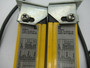 Omron F3S-A161P Light Curtain Emitter and Receiver 24VDC 200mA 0.2-5m USED