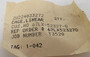 Fisher 2U224033272 2" Linear Cage for Valve SHELF WEAR NOP