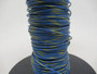 Anixter 1007-18/16-64 Hook-Up Wire 18AWG 300V Blue/Yellow LENGTH REMOVED NOP
