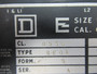 Square D 8536-SEO1-V02 Starter Sz3 90A 110/120V 50/60Hz Coil  USED