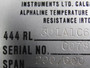 Rosemount 444RL3U1A1C6 Temperature Transmitter  USED