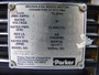 Parker J0702FQ-NPSN Brushless Servo Motor 4.67A 340V 7500RPM  USED