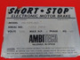 Ambitech SS-575-D3 3HP 3PH 575V Electric Motor Brake USED