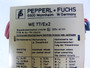 Pepperl+Fuchs WE 77/Ex2 01669S Switch Isolator with Relay 110/120V USED