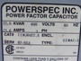 Powerspec Inc. CCN36022-5 Power Factor Capacitor 21.6A 600V 60Hz 3 Phase  USED