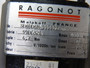 Ragonot SB4004M-11112Z Brushless Motor 4.1NM 3000RPM 24VDC w/ Brake  USED