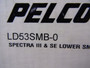 Pelco LD53SMB-0 Spectra Series III Lower Dome Smoke  NEW