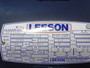 Leeson 1.5HP 1740RPM 208/230V H145T 1Ph 7.1A 60Hz  USED
