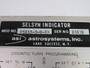 ASI P5255-5-0-2B Selsyn Indicator  USED