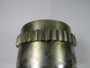 Waldron 149868 Clear Finish Coupling Size 2-1/2W 4-3/4"OD 7/8"ID 3-1/4"H  USED