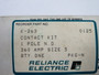 Reliance Electric K-263 Contactor Kit Size 5 360A 1P  NEW