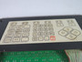 Fujitsu/Fanuc N860-2322-T001 Industrial Keyboard w/ TouchPad   USED
