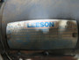 Leeson 1.5HP 1740rpm 575V 256C TEFC 3PH Motor c/w Stearn Brake 6lb-in  USED