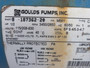 Goulds 1MS1C4F0 Centrifugal Pump C/W 1/2HP 3450/2850RPM 115/208-230V  USED