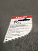 DECAL SKI 200 DANGER SPINNING PROPELLER