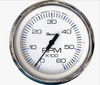 4" Tachometer, Faria, white