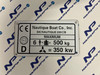 CE CAPACITY LABEL SKI NAUTIQUE 200 CB 6 PERSONS 500 kg 350 kw