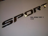 "Sport" Chromax decal