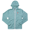 Women's Helix Full-Zip Windbreaker- Aqua