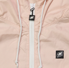 Women's Helix Full-Zip Windbreaker- Blush Pink