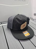 Nautique Stacked Logo Packable Hat with Faux Leather Patch