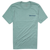 wake Surfing Tee- Dusty Blue