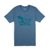 NAUTIQUE CLASSIC CC SS TEE- SLATE BLUE