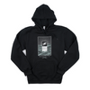 NAUTIQUE YIN & YANG HOODED SWEATSHIRT - BLACK