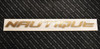 DECAL SMALL NAUTIQUE GOLD CHROMAX 22" X 1.4"