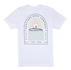 WAVY DAYS TEE- WHITE