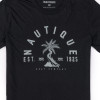 NAUTIQUE FLORIDA SS TRIBLEND TEE-BLACK