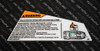 DECAL PASSENGER COMPARTMENT LABEL WARNING -- 2025