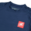 Diamond LS Performance Tee- Navy