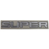 DECAL, "SUPER",  CHROME/BLACK FOR AIR NAUTIQUE 210,  2003