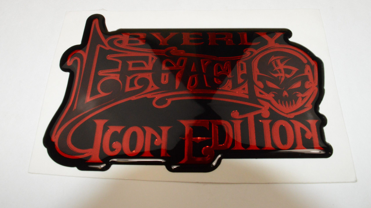Decal, Byerly Legacy Icon Edition 3" x 4.05"