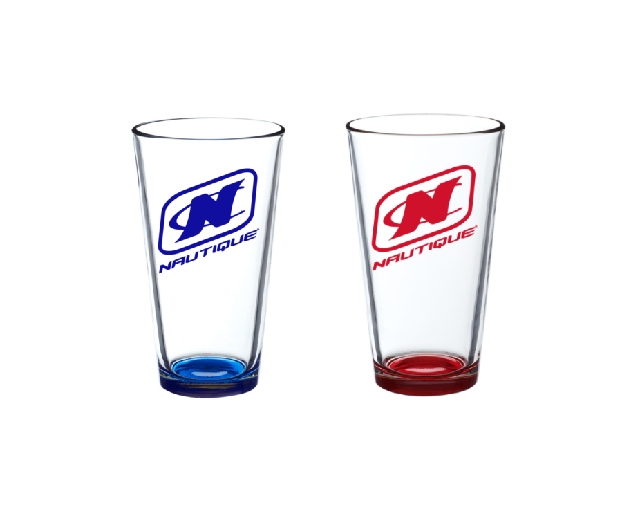"Nautique"  16oz Glass