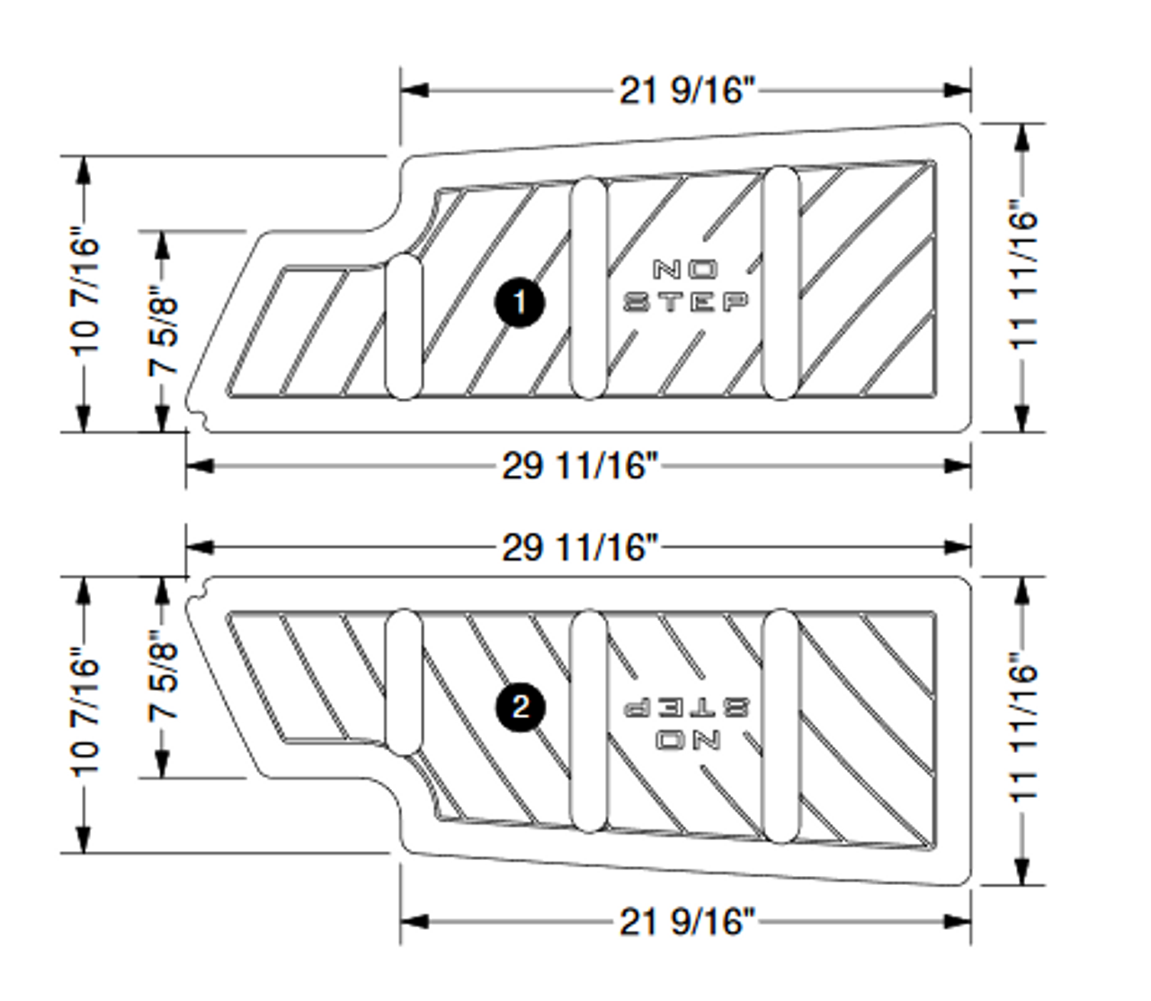 2016-2018 210 MOCHA STORAGE TRAY KIT SEADEK