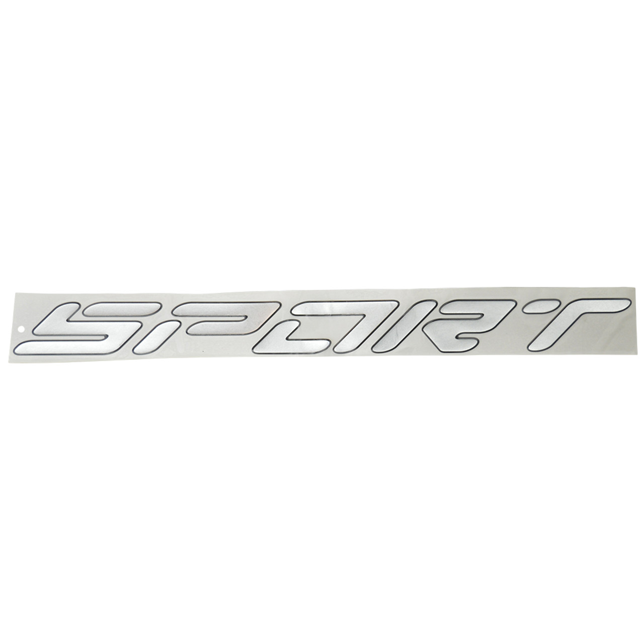DECAL, "SPORT",  SIDE HULL GRAPHIC CHROME/BLACK,  2004-