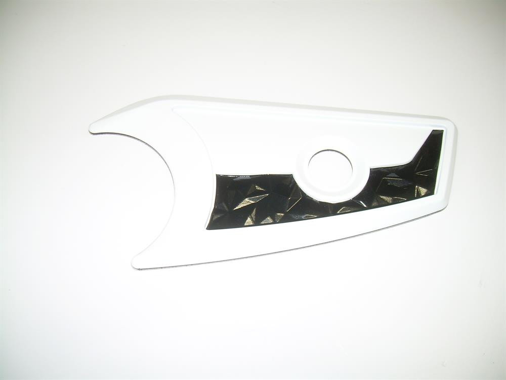 DECAL THROTTLE PLATE WHITE CHROMAX G-SERIES